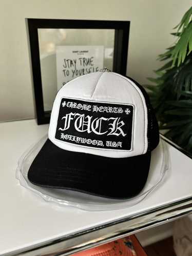 Chrome Hearts “FUCK” HOLLYWOOD VINTAGE TRUCKER HAT - image 1