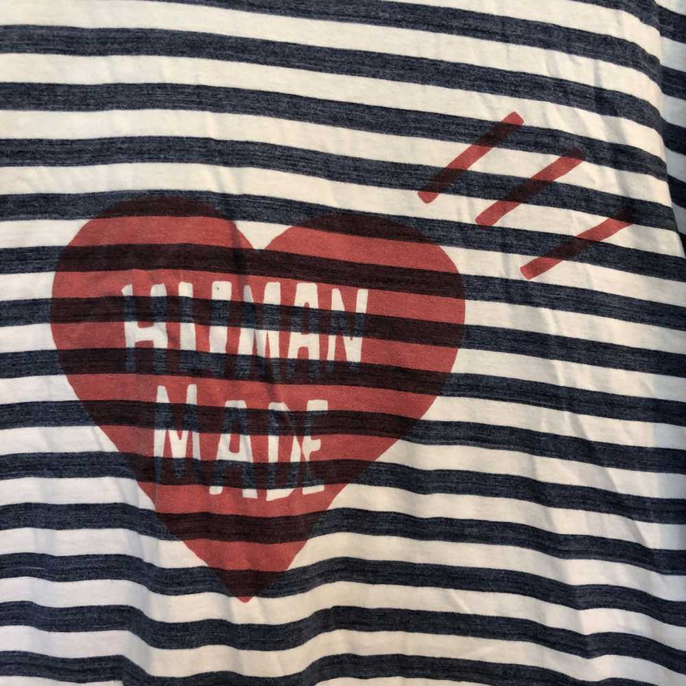 Human Made Human Made Striped Heart L/S - image 2