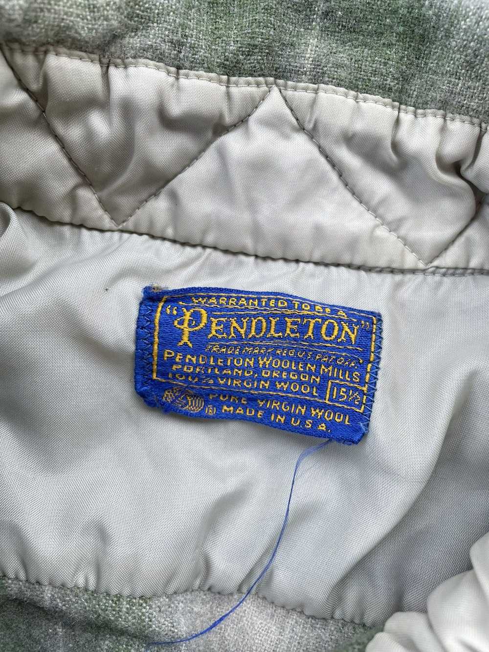 Flannel × Pendleton × Vintage Vintage 60's Pendle… - image 3