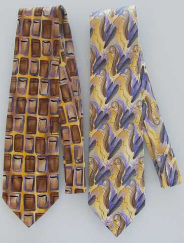 Other J. Garcia Men's Silk Ties Lot of (2) - image 1
