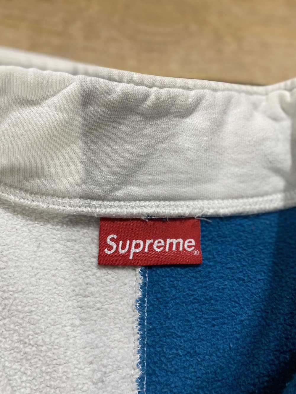 Supreme Supreme Color Block Half Zip Sweatshirt W… - image 4