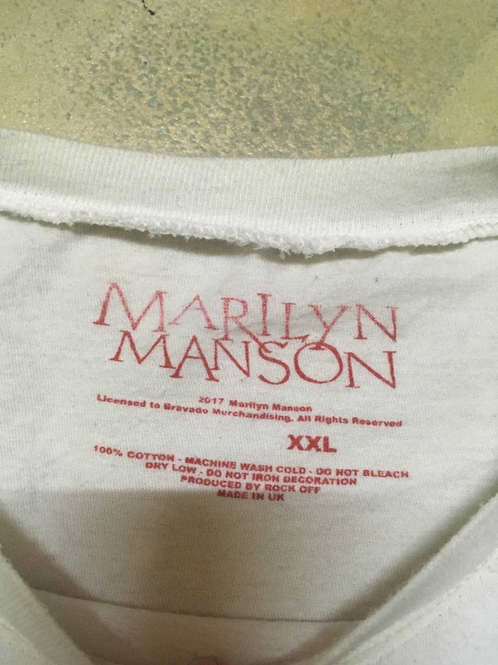 Band Tees × Marilyn Manson × Rock Band Marilyn Ma… - image 3