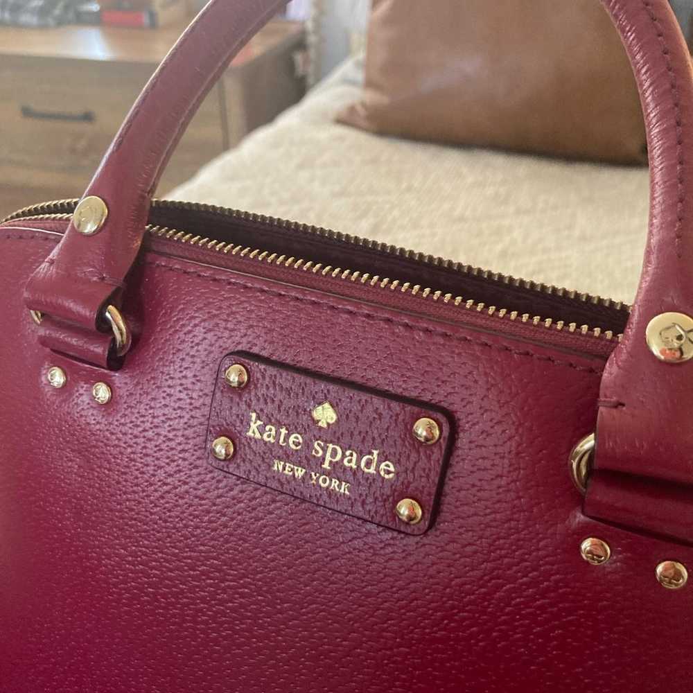 Kate Spade satchel and wallet - image 7