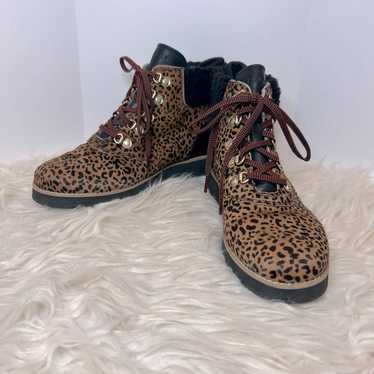 Cole Haan Nantucket Cheetah Print Bootie Women's S