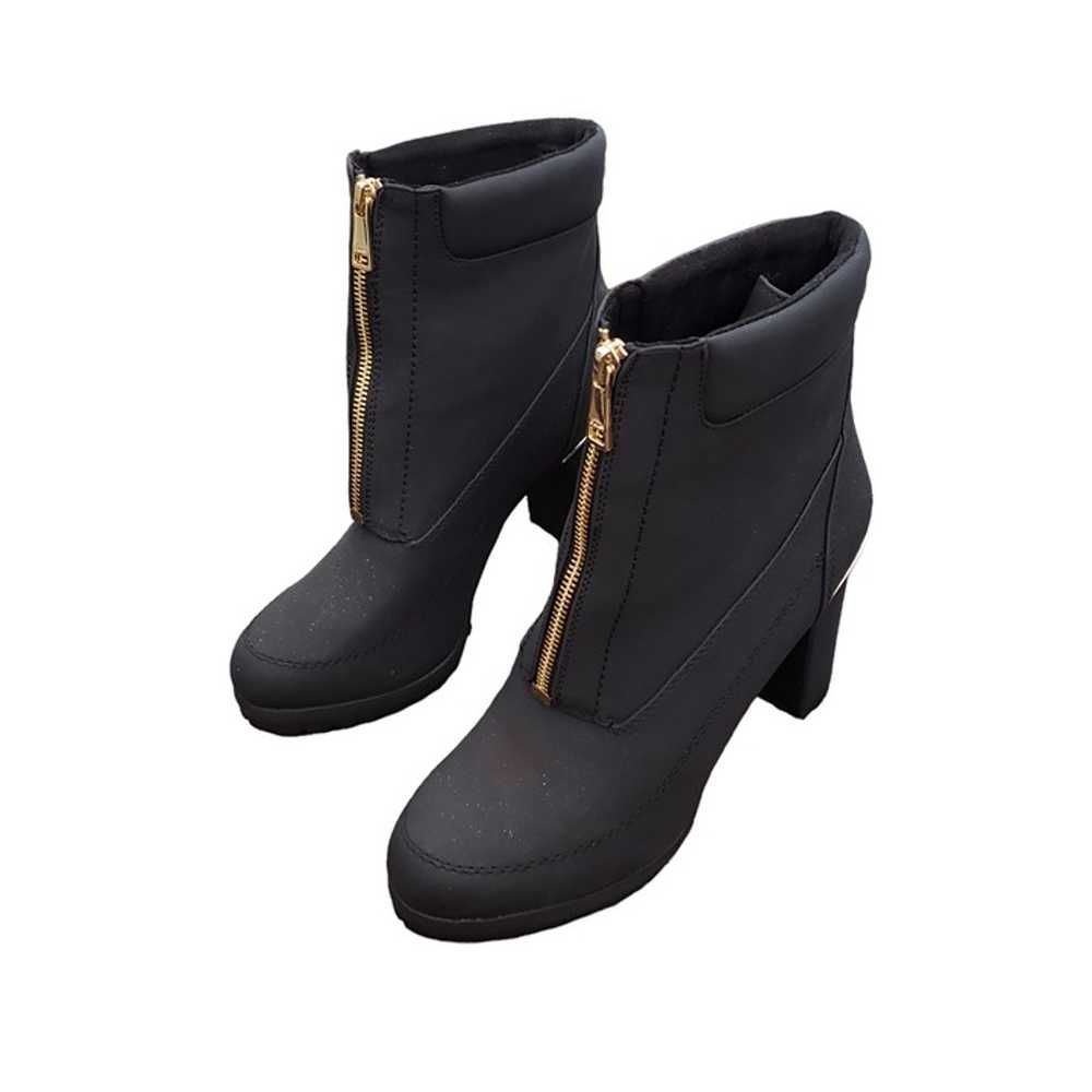 DKNY Womens Logan Lug Sole Boot Black Size 9M (1) - image 8