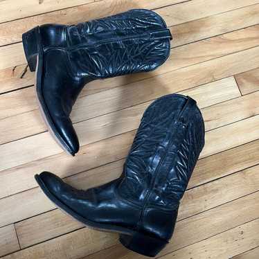 Laredo black cowboy boots