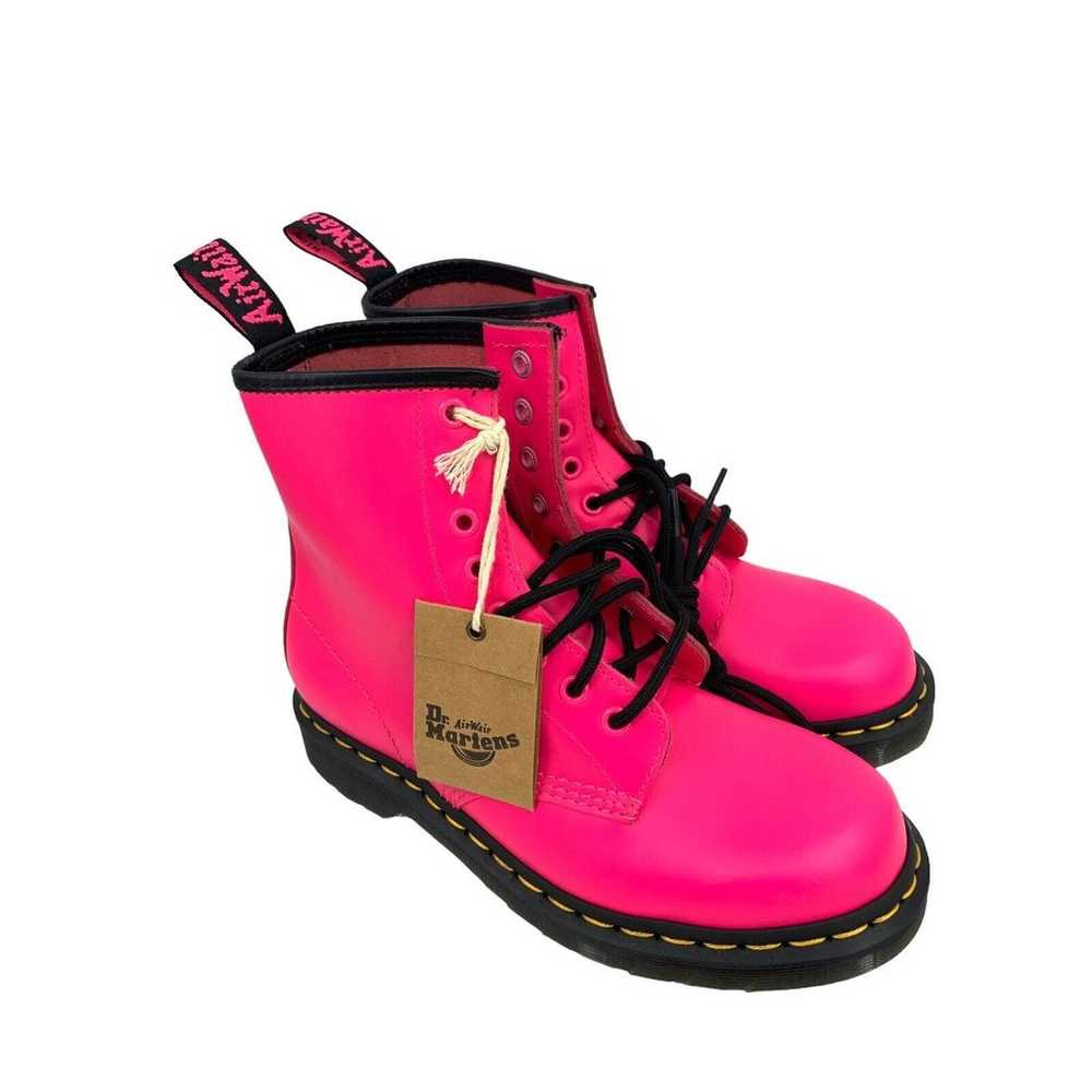 Dr. Martens Boots Smooth 1460 8 Eye Clash Hot Neo… - image 2