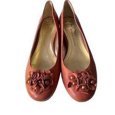 Etienne Aigner addy weathered clay floral, ballet… - image 1