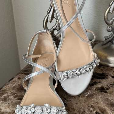 Badgley mischka jewel Ohara crystals sandals