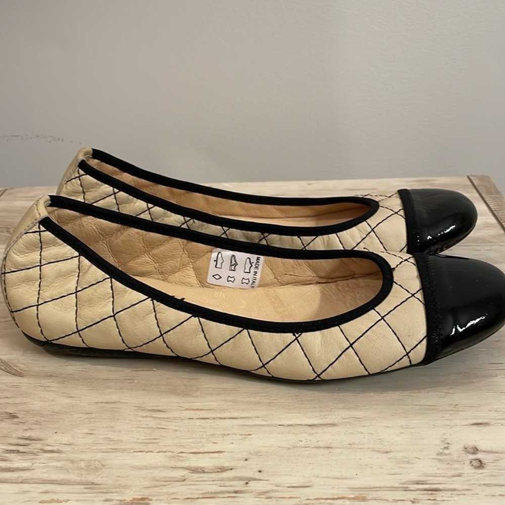 FS/NY Quilted Leather Ballet Flats - image 3