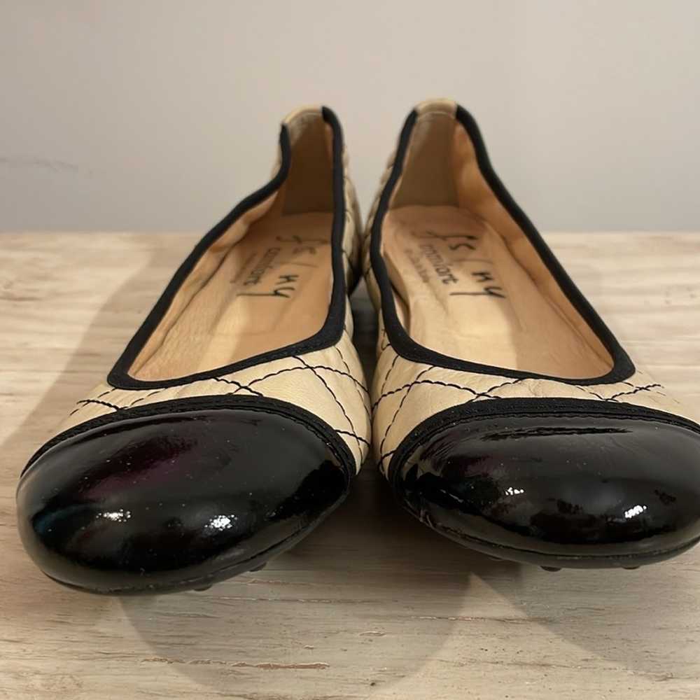 FS/NY Quilted Leather Ballet Flats - image 4