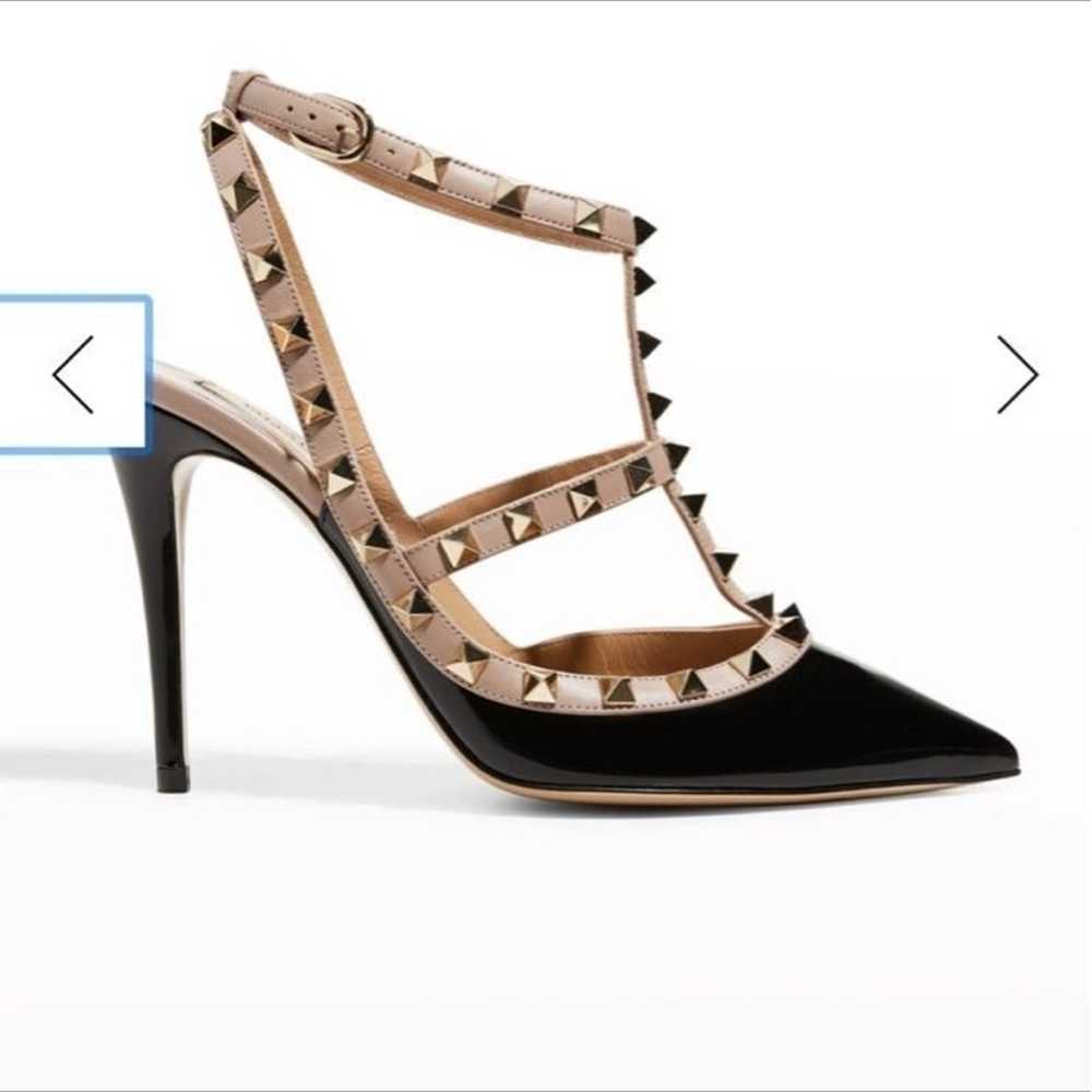 Valentino rock studded heels - image 2