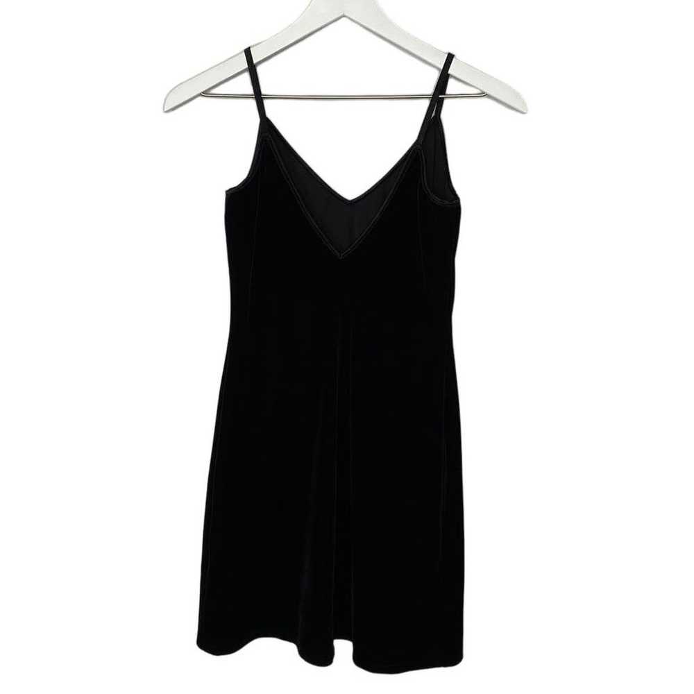Vintage Hugo Buscati Stretchy Velvet Short Dress … - image 2