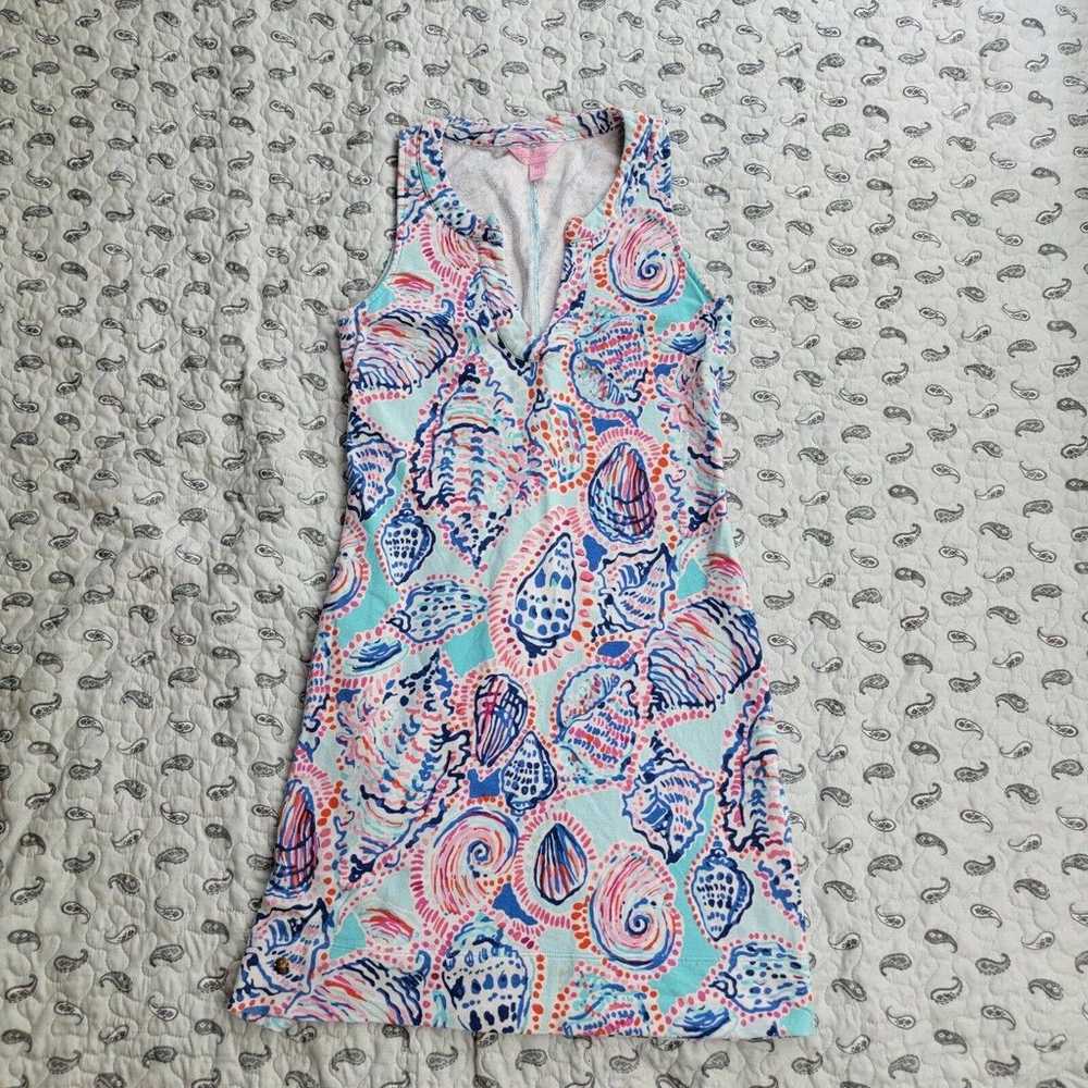 Lilly Pulitzer Womens XS Estrada Shell Me About I… - image 1