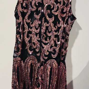 Fashion Nova Sequin Mesh See-Through Dress - image 1