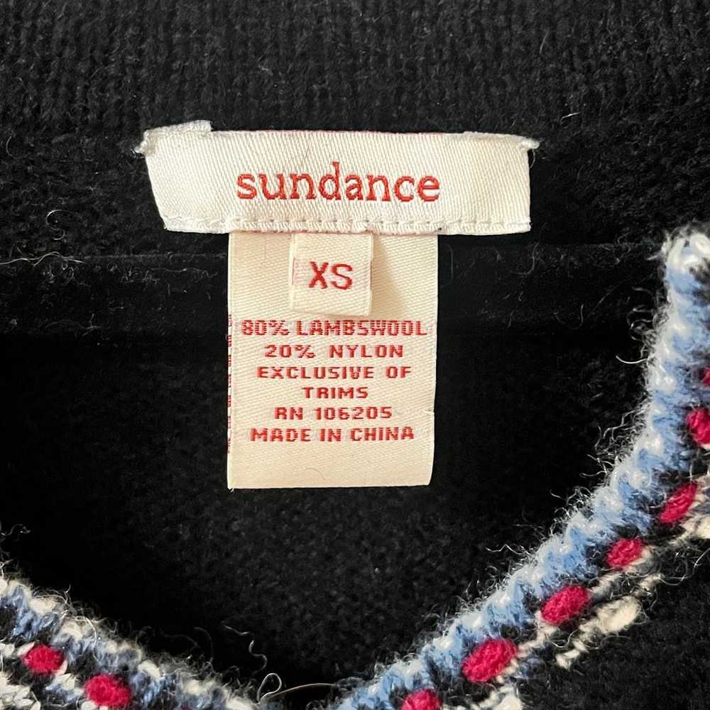 Sundance Lapland Nordic Fair Isle Sweater Dress B… - image 8
