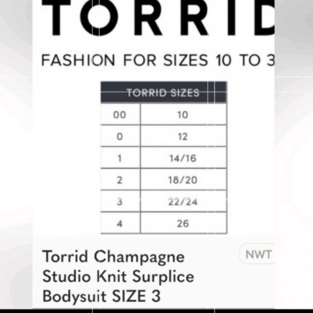 Torrid Gaueze Cold Shoulder Blouse - image 3