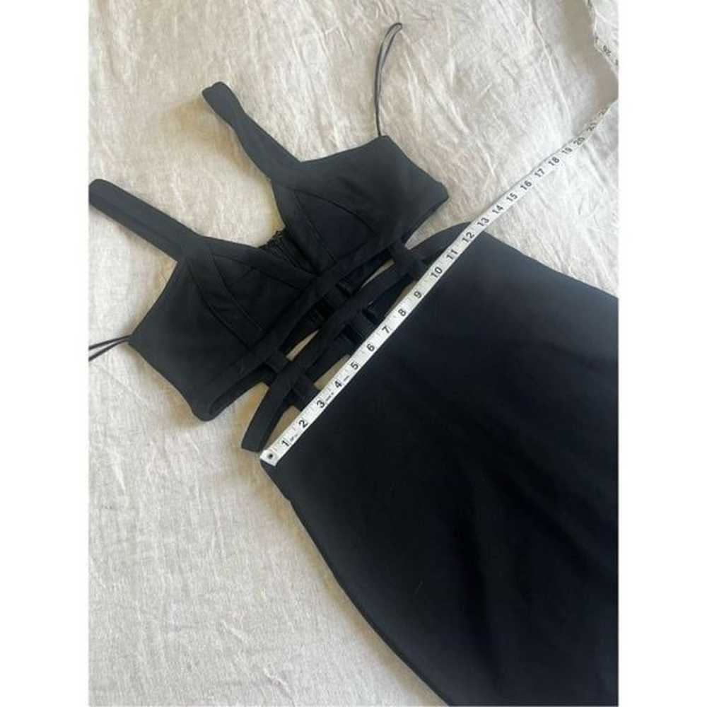 TOBI NWOTcutout cocktail LBD little black dress s… - image 10