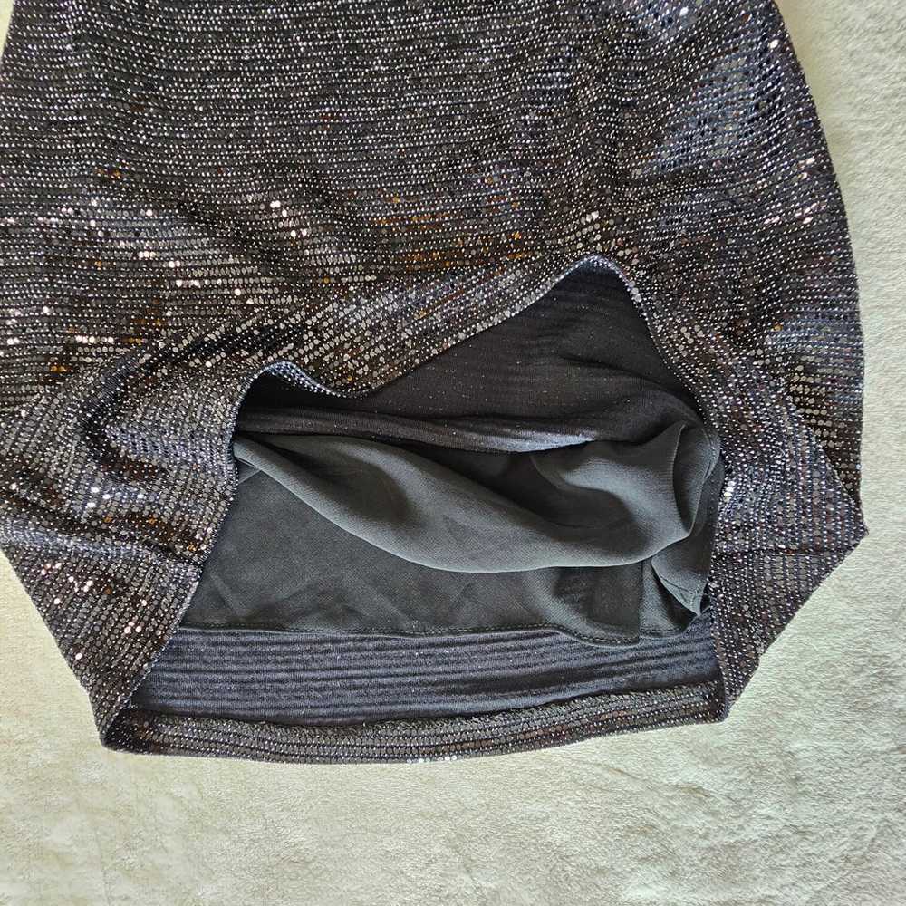 Zara Women's Sequin One Shoulder Asymmetric Bodyc… - image 5
