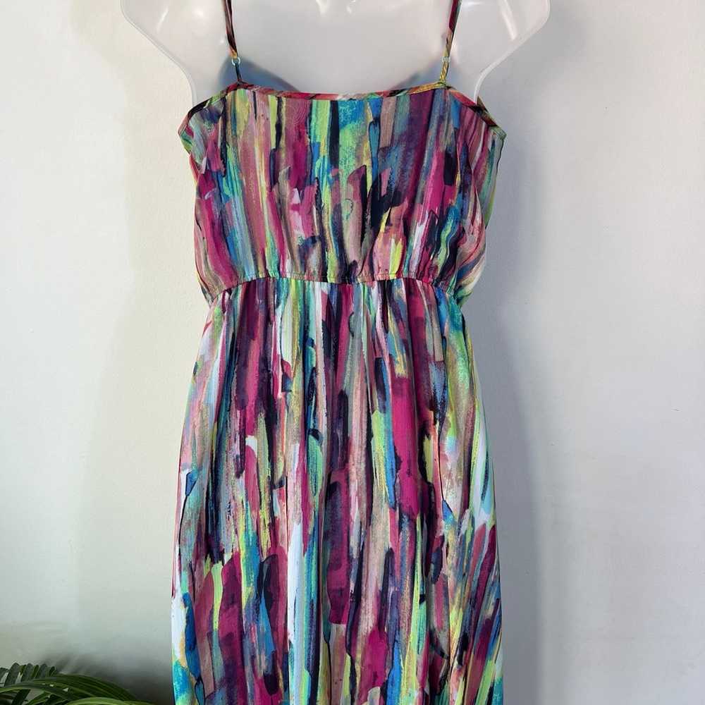Jack Women's Colorful Spaghetti Strap Maxi Dress … - image 3