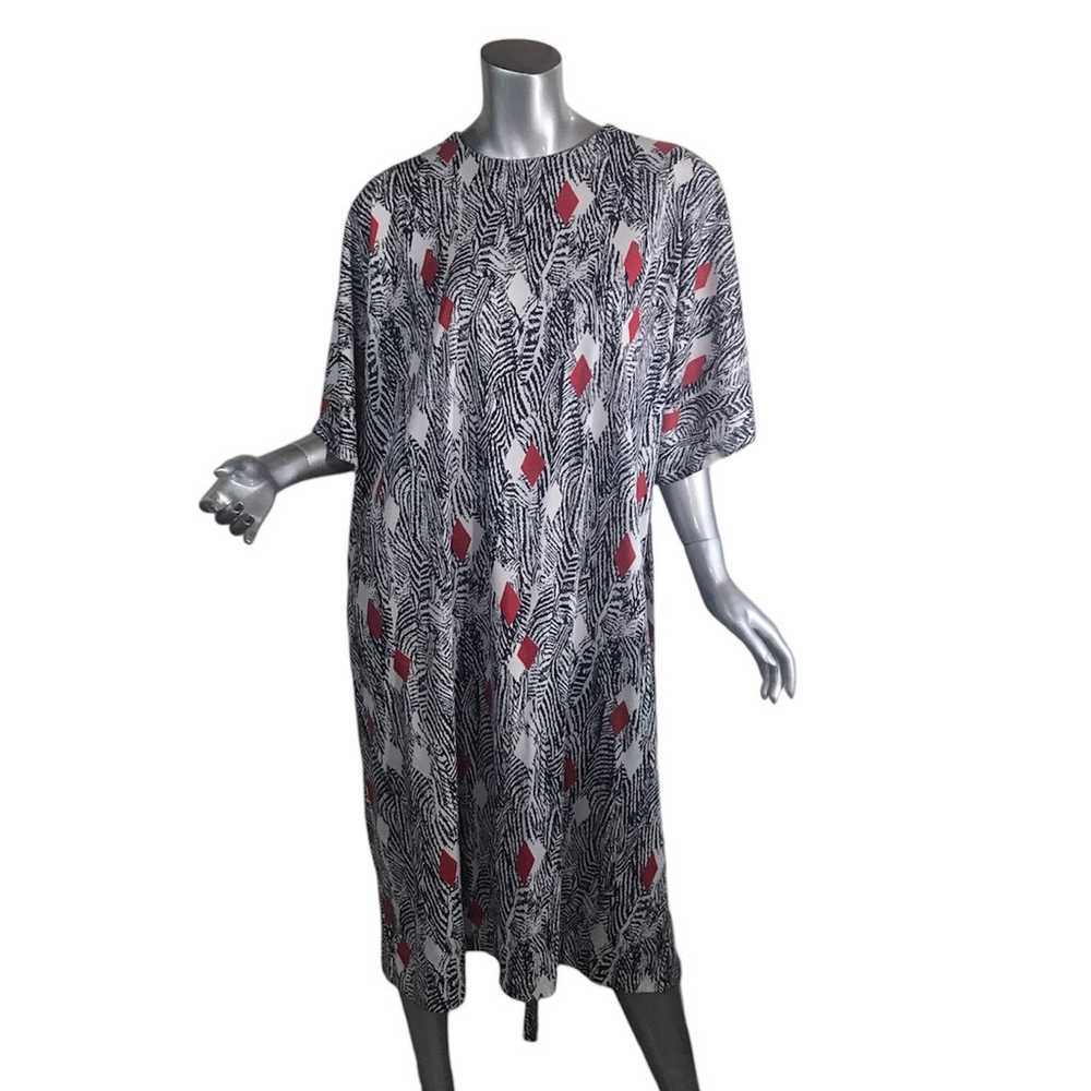 Vintage Anthony Richards Dress Size 24&1/2 Geomet… - image 3