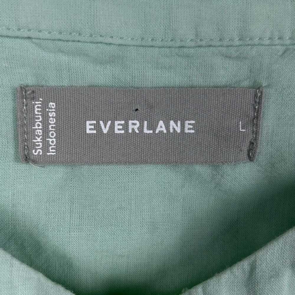 Everlane The Caftan Dress Mint Green Short Sleeve - image 3