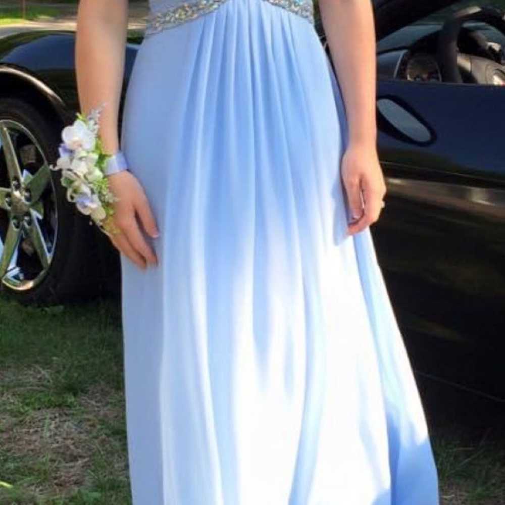 Blue Prom Dress - image 7