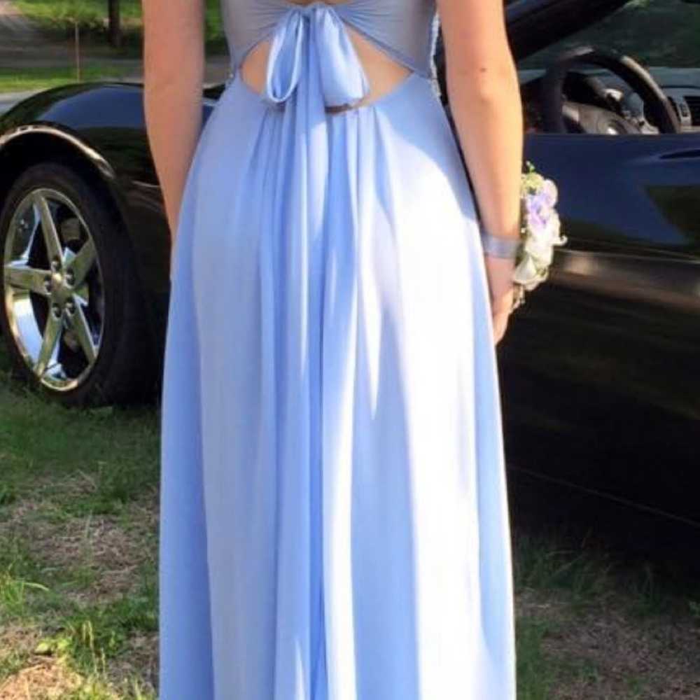 Blue Prom Dress - image 8