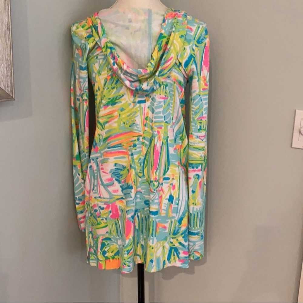 NWOT Lilly Pulitzer Hooded Riley Coverup Dress - image 5
