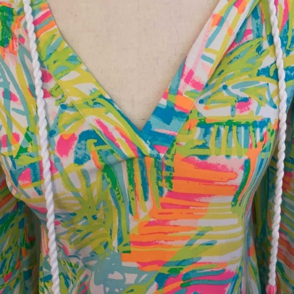 NWOT Lilly Pulitzer Hooded Riley Coverup Dress - image 9