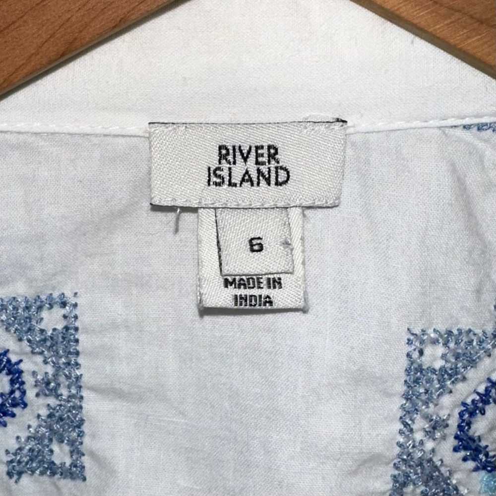 River Island Embroidered Mini Shirt Dress - image 3