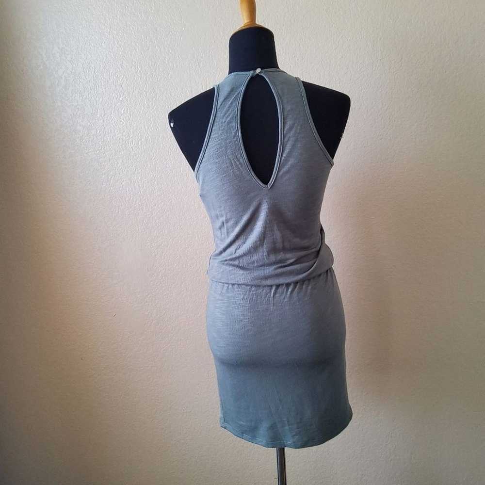 Lanston Sport Tank Knit Mini Drawstring Dress Siz… - image 3