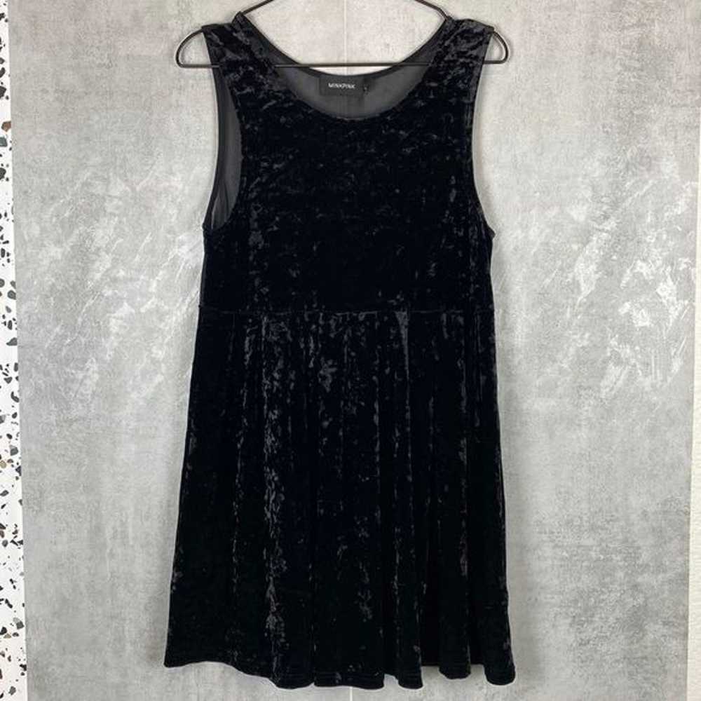 Minkpink velour sleeveless dress - image 2