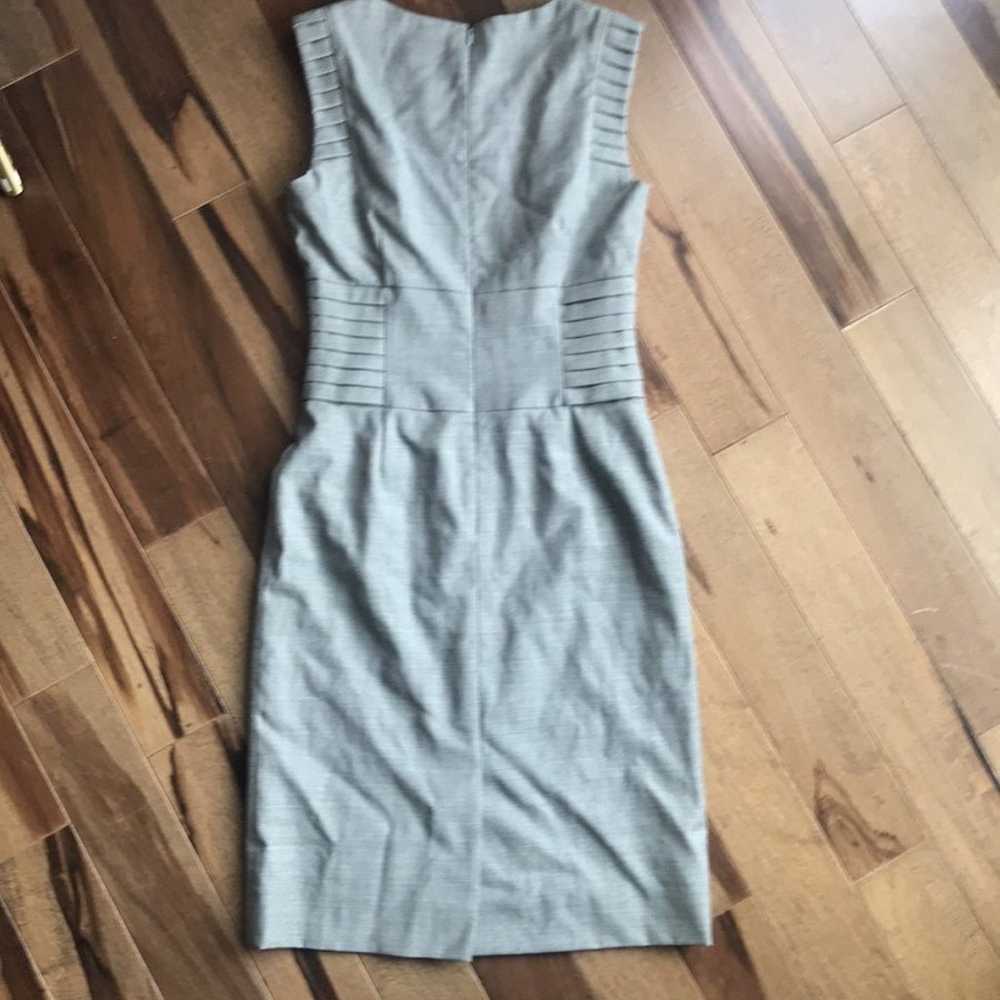 Antonio Melani Grey Sheath Dress 0 EUC - image 4