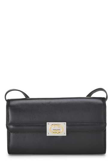 Black Leather Matisse Convertible Clutch