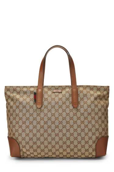 Brown Original GG Canvas Tote