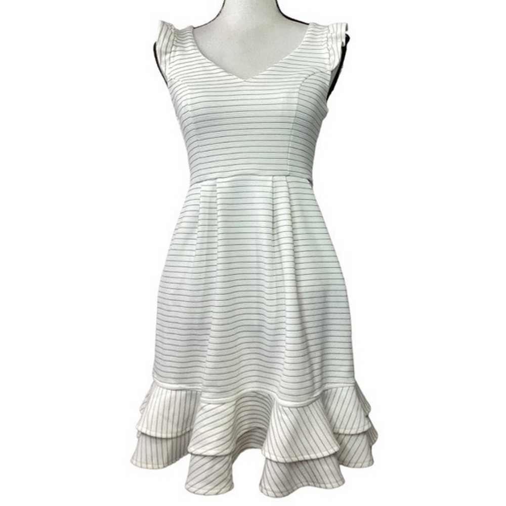 ANTHROPOLOGIE Sunland Dress by Maeve Stripes Ruff… - image 2