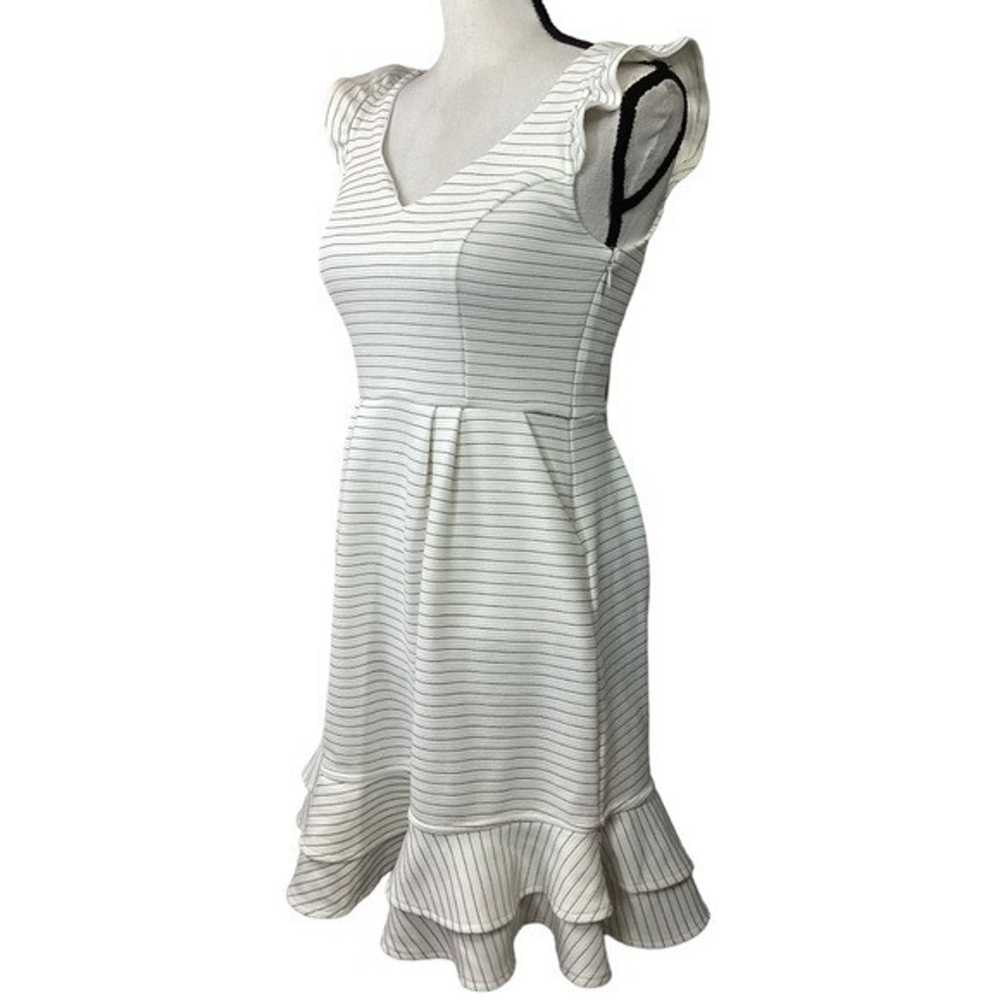ANTHROPOLOGIE Sunland Dress by Maeve Stripes Ruff… - image 3