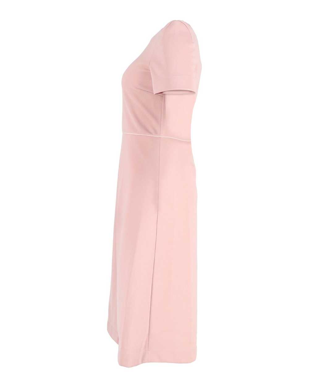 Product Details Fendi Pink Shift Midi Dress - image 2