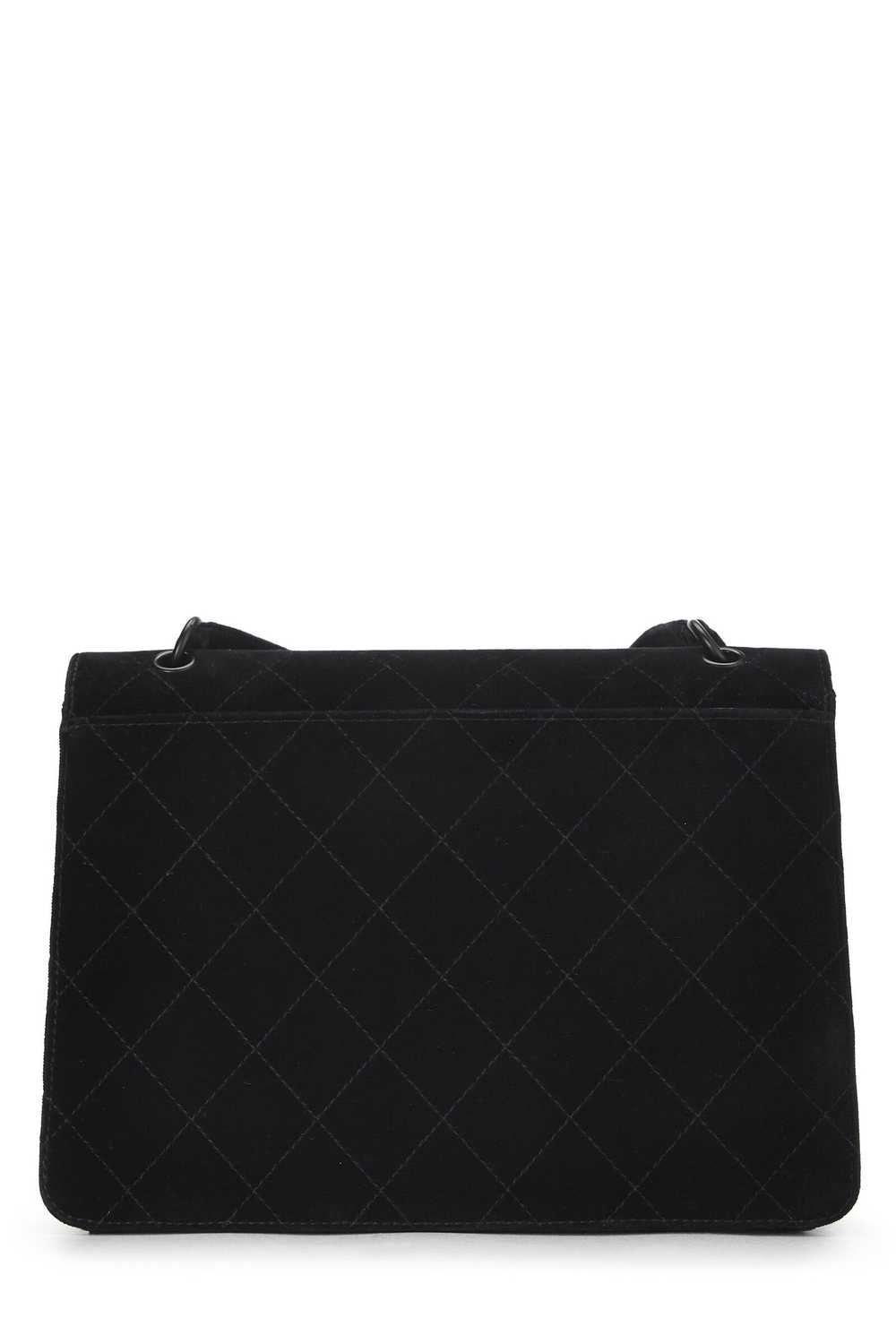 Black Velour Shoulder Bag - image 4