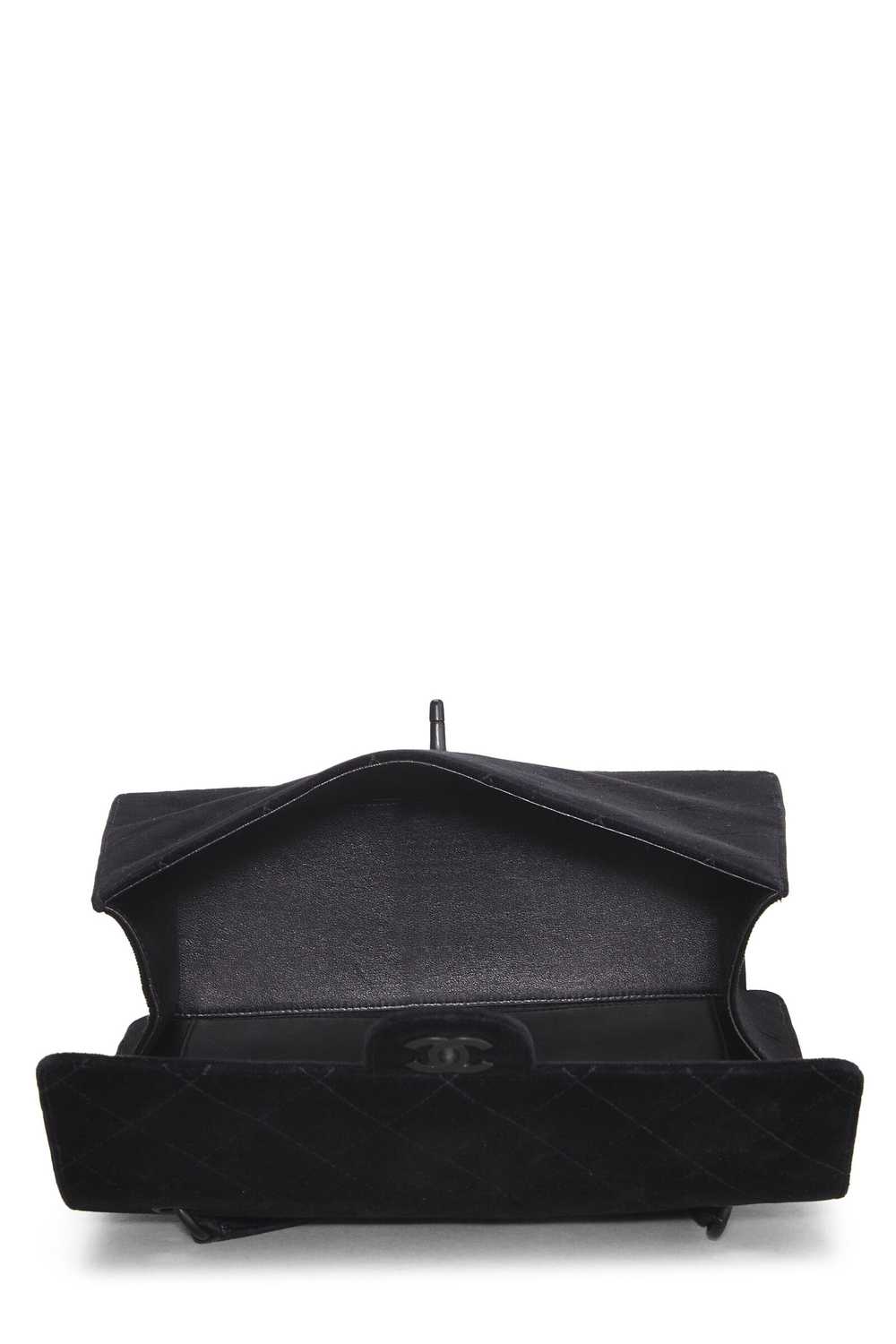 Black Velour Shoulder Bag - image 6