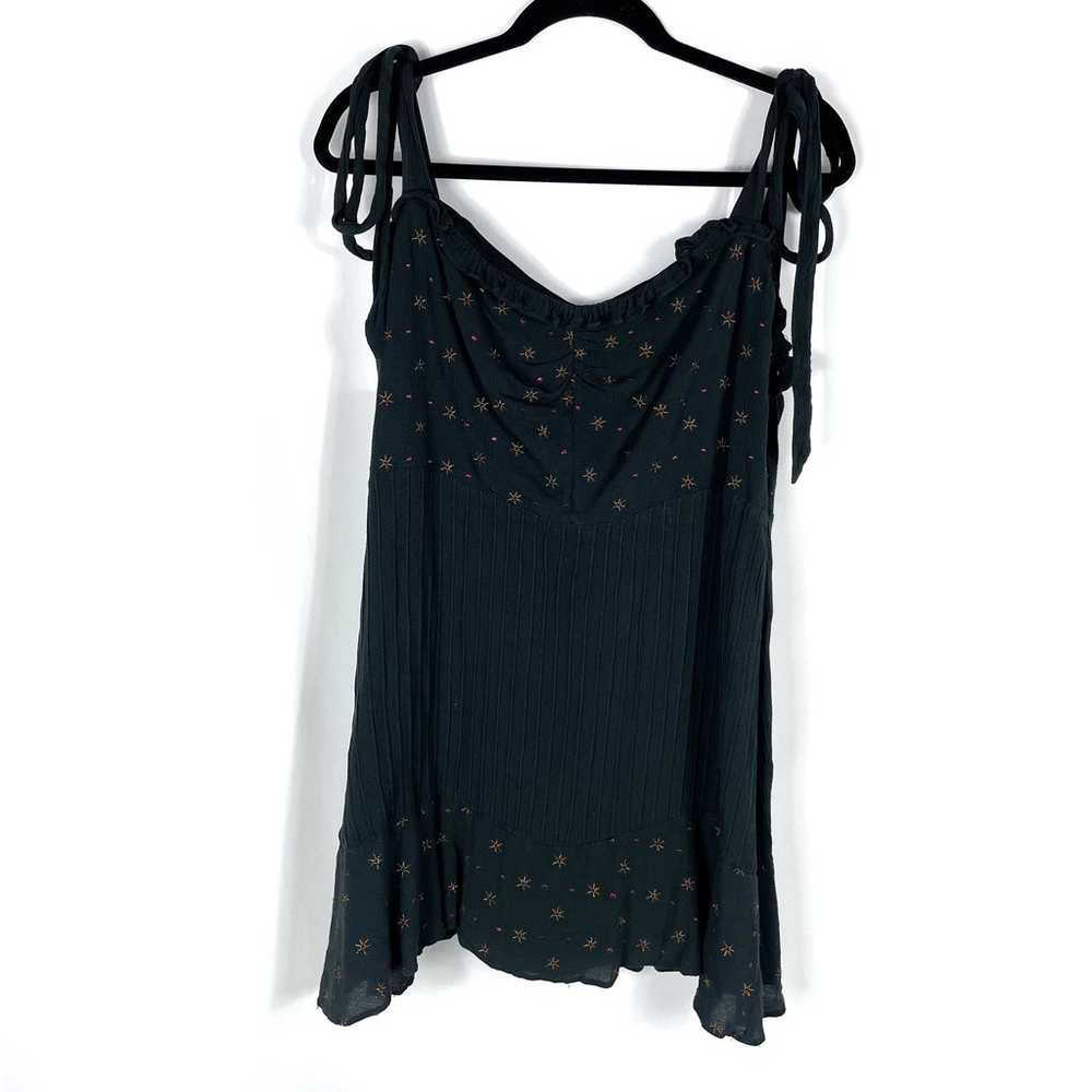 Stevie May Celeste Dress Black Mini Embroidered S… - image 5