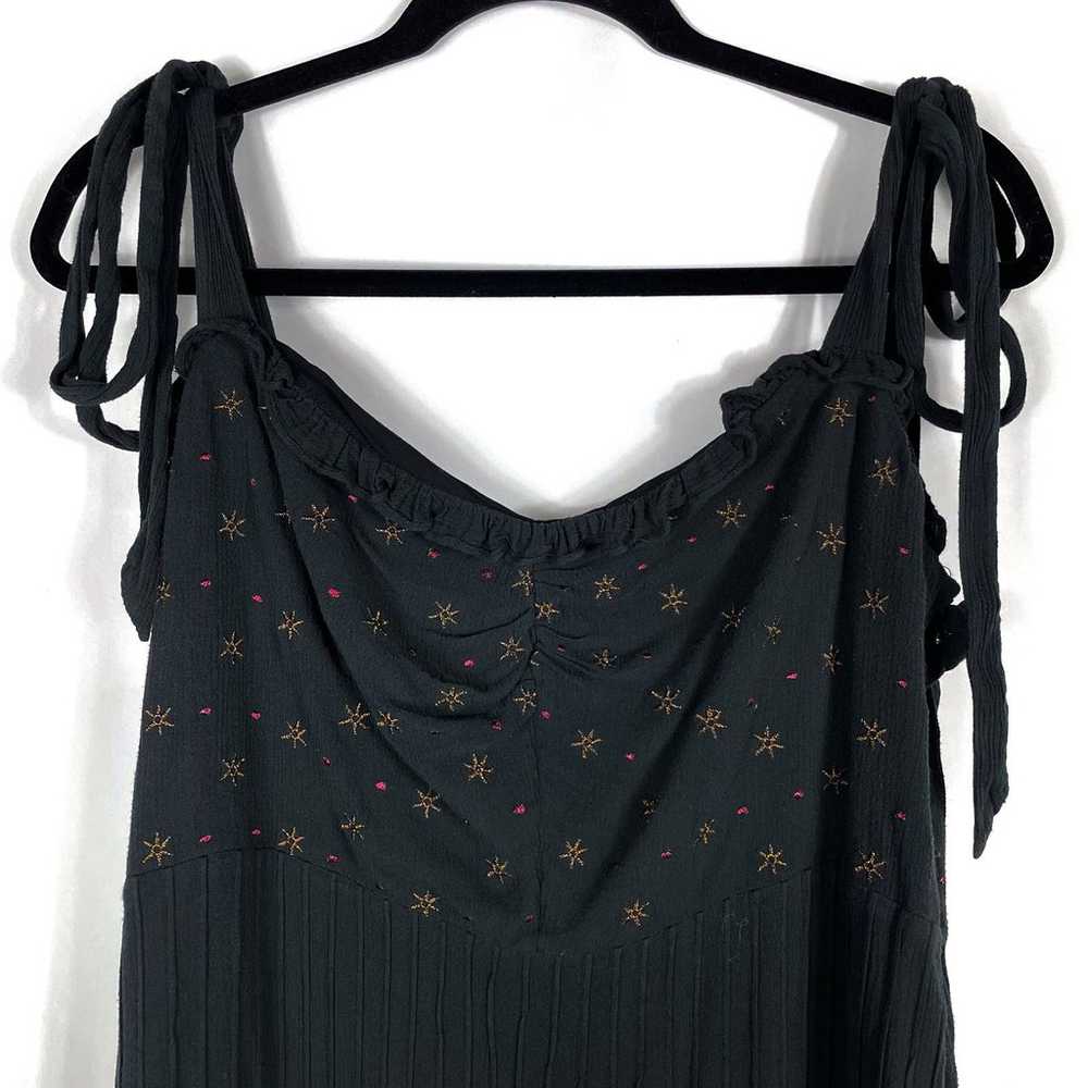 Stevie May Celeste Dress Black Mini Embroidered S… - image 6