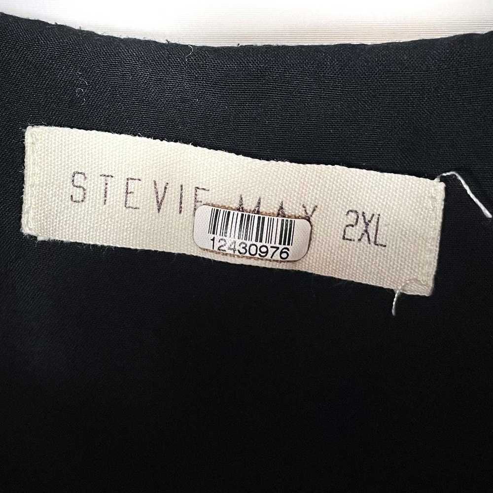 Stevie May Celeste Dress Black Mini Embroidered S… - image 8