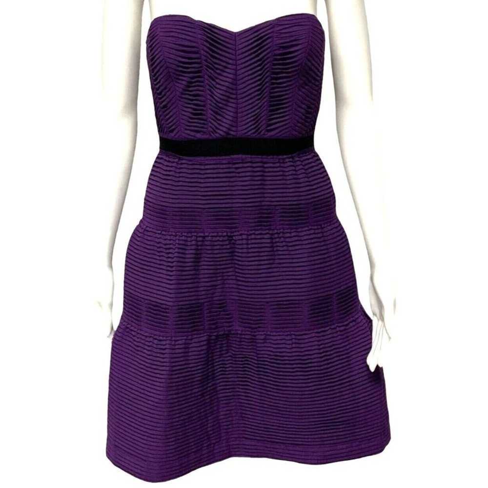 BCBG MaxAzria Prom Dress Womens Size 4 Grape Purp… - image 2