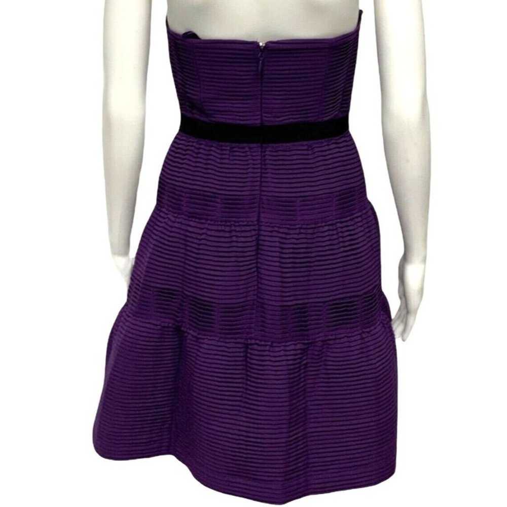 BCBG MaxAzria Prom Dress Womens Size 4 Grape Purp… - image 4
