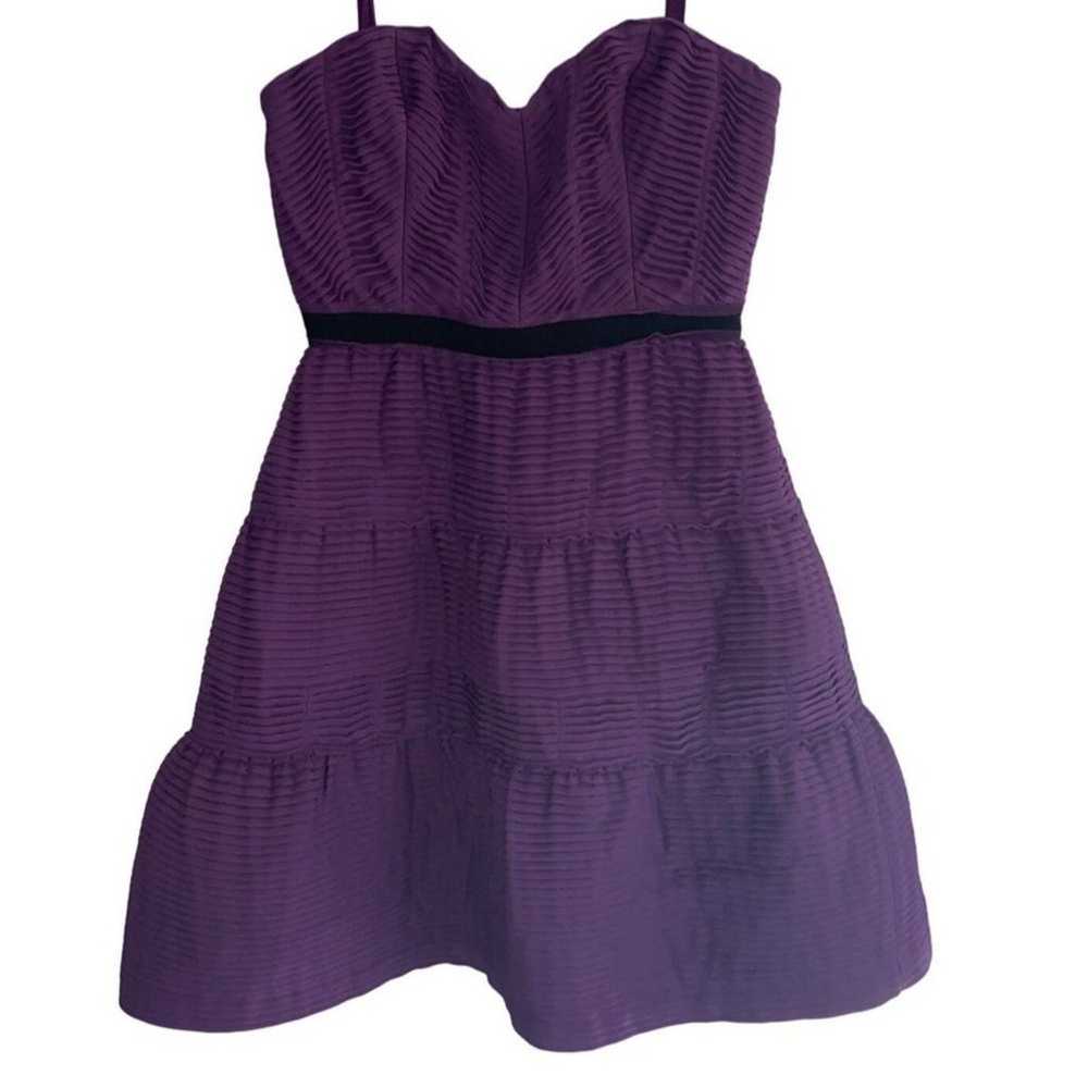 BCBG MaxAzria Prom Dress Womens Size 4 Grape Purp… - image 6