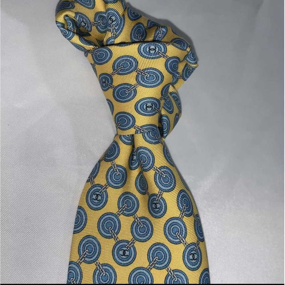 Chanel Silk tie - image 10