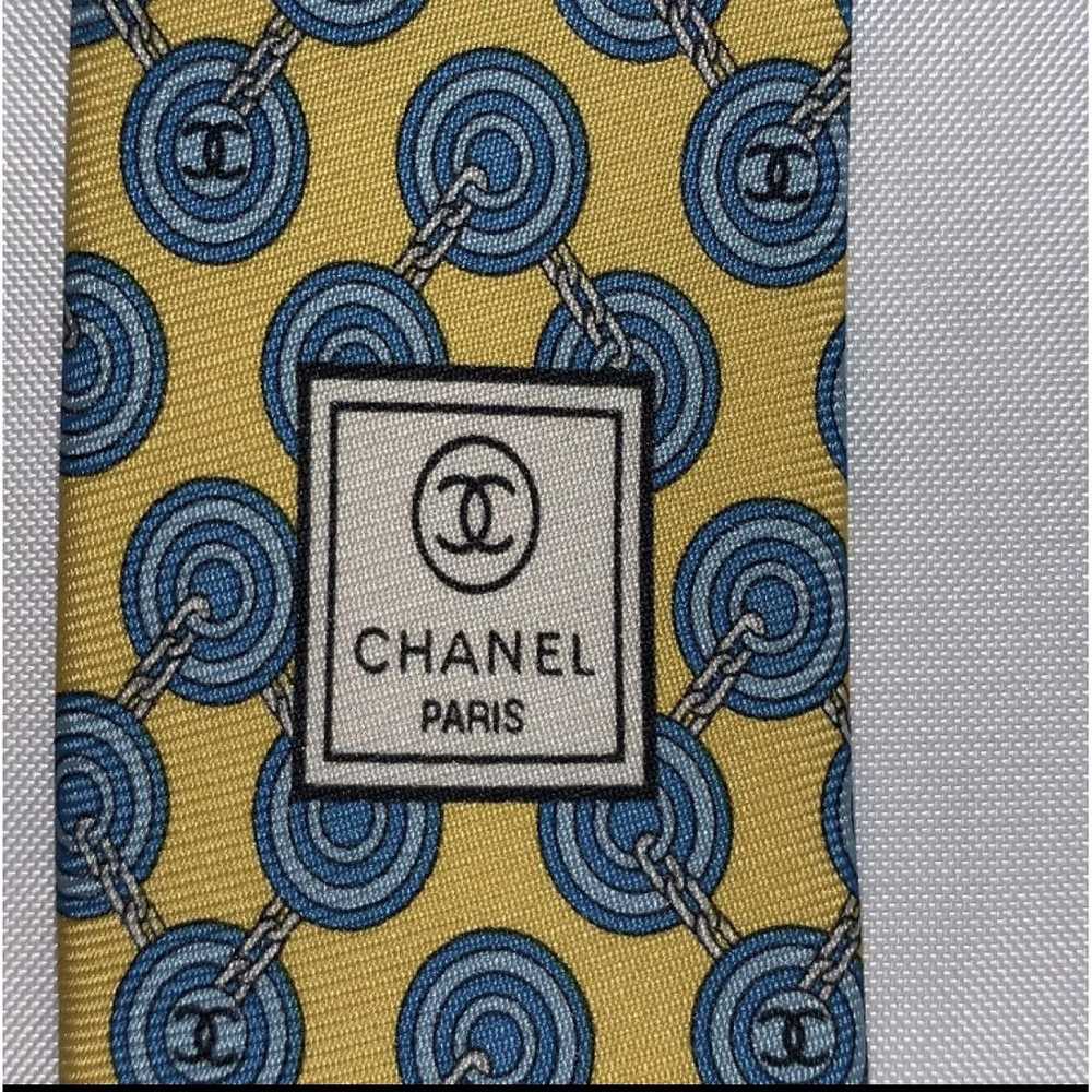 Chanel Silk tie - image 4