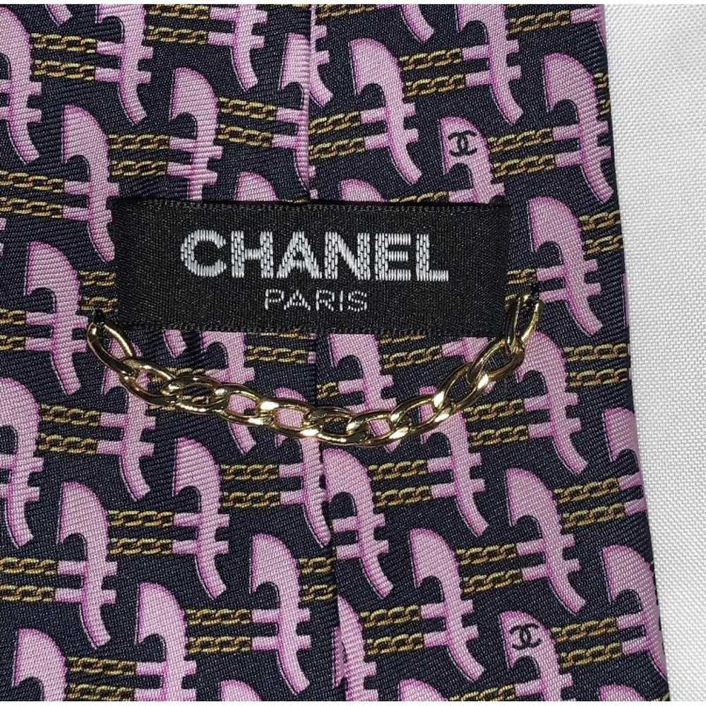 Chanel Silk tie - image 2